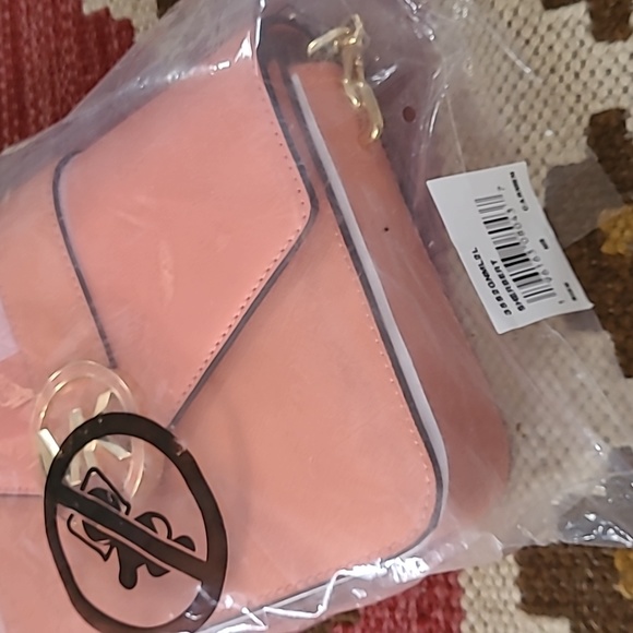 Michael Kors Carmen Medium Convertible Chain Shoulder Bag Crossbody Sherbert - Picture 9 of 9